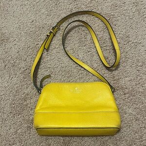 Kate spade Yellow Leather Crossbody Bag